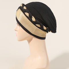 Cross Braid Bonnet Beanie Hat Women's Bonnet Beanie Hat