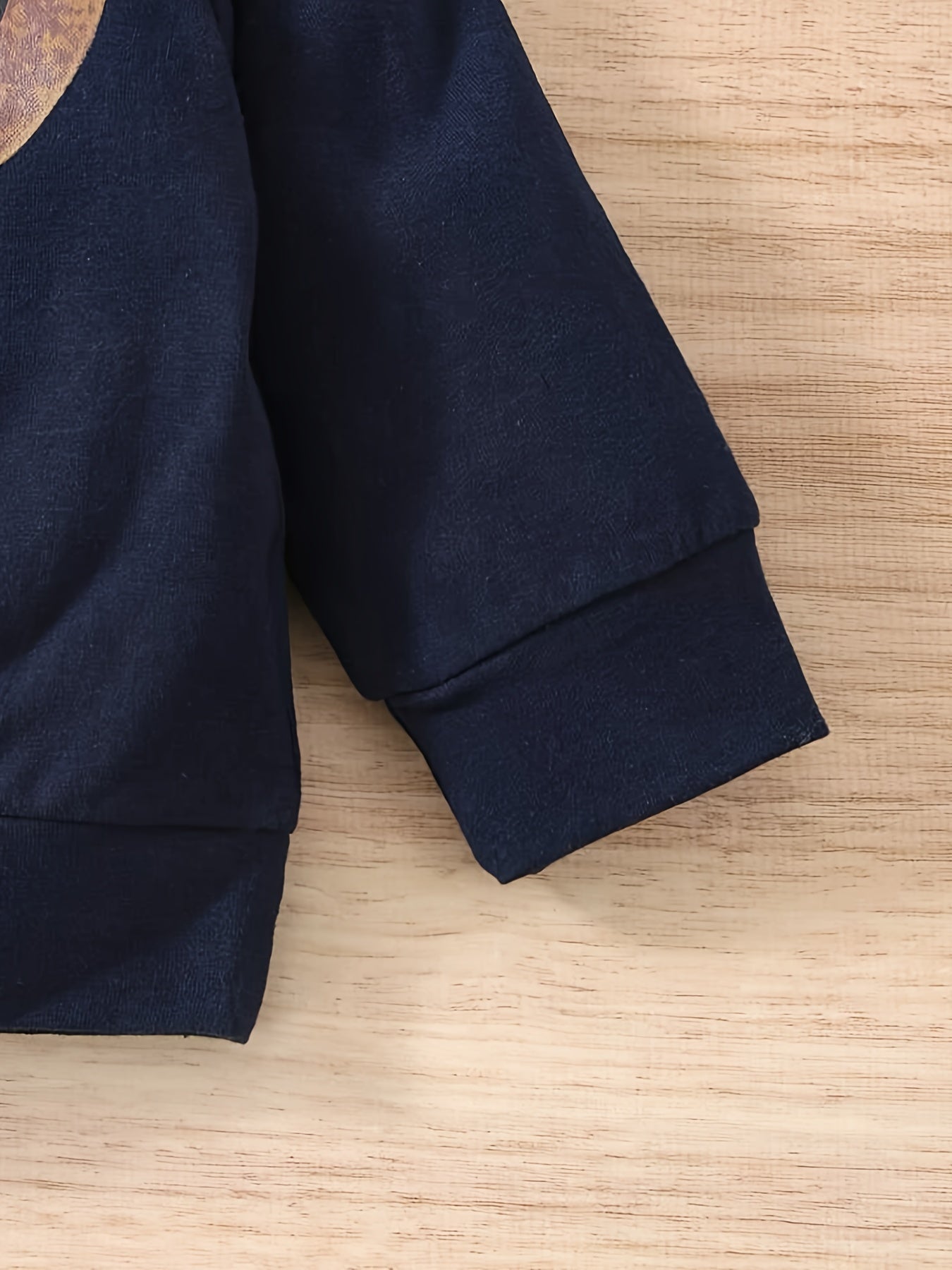 Baby Boy's Bear 2pcs Sweatshirt & Sweatpants Set for Spring Fall