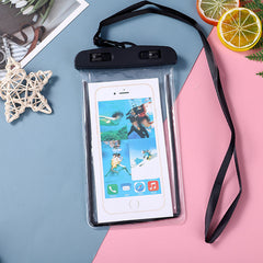 Glow in the Dark Waterproof Phone Pouch for Swimming Universal Dry Bag