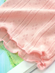 4pcs Girls Safety Skirt Under Shorts Breathable Thin Summer Shorts Set