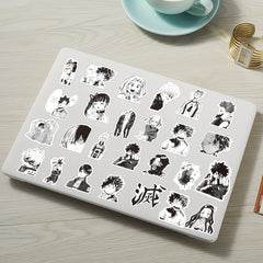100pcs Anime Stickers Pack Waterproof Vinyl Laptop Water Bottle