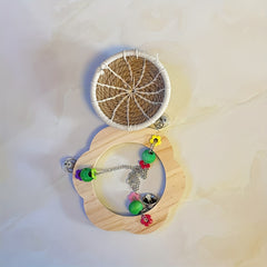 Cotton Rope Bird Breeding Nest Hanging Rest Bed Swing Hammock Toy