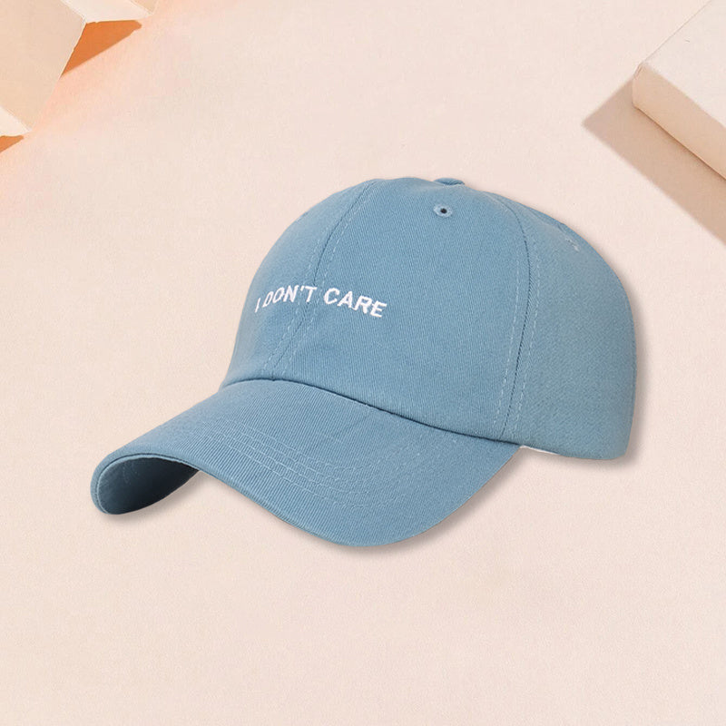 Men's 'I DON'T CARE' Embroidered Baseball Cap