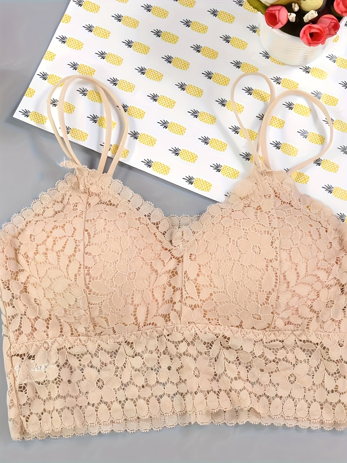 Lace Wireless Bra Women's Lingerie Full Coverage