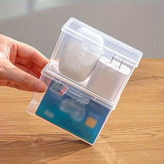 3pcs Digital Storage Box for Data Cable, U Disk, Headphone, Charger, Bank Card