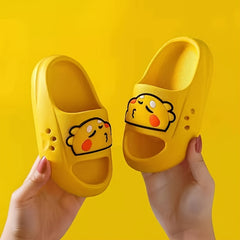 Cartoon Dinosaur Slippers For Boys Non Slip Lightweight Open Toe Slippers