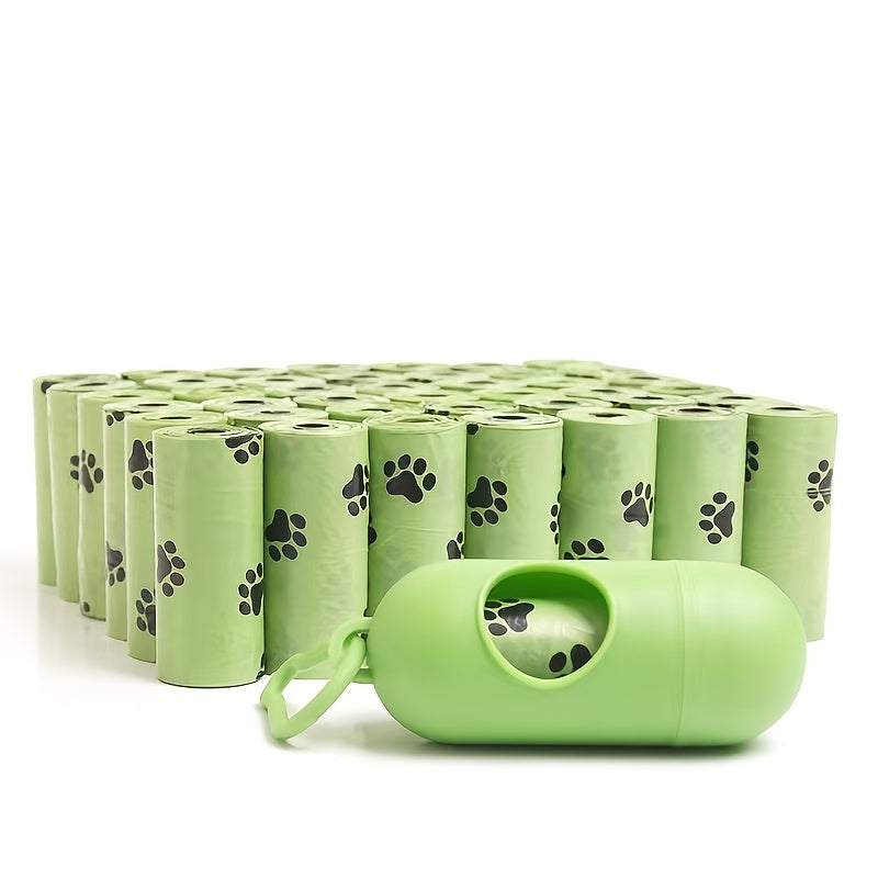 Dog Waste Bags 30 Bags Strong Leak proof Pet Waste Bags Storage Box