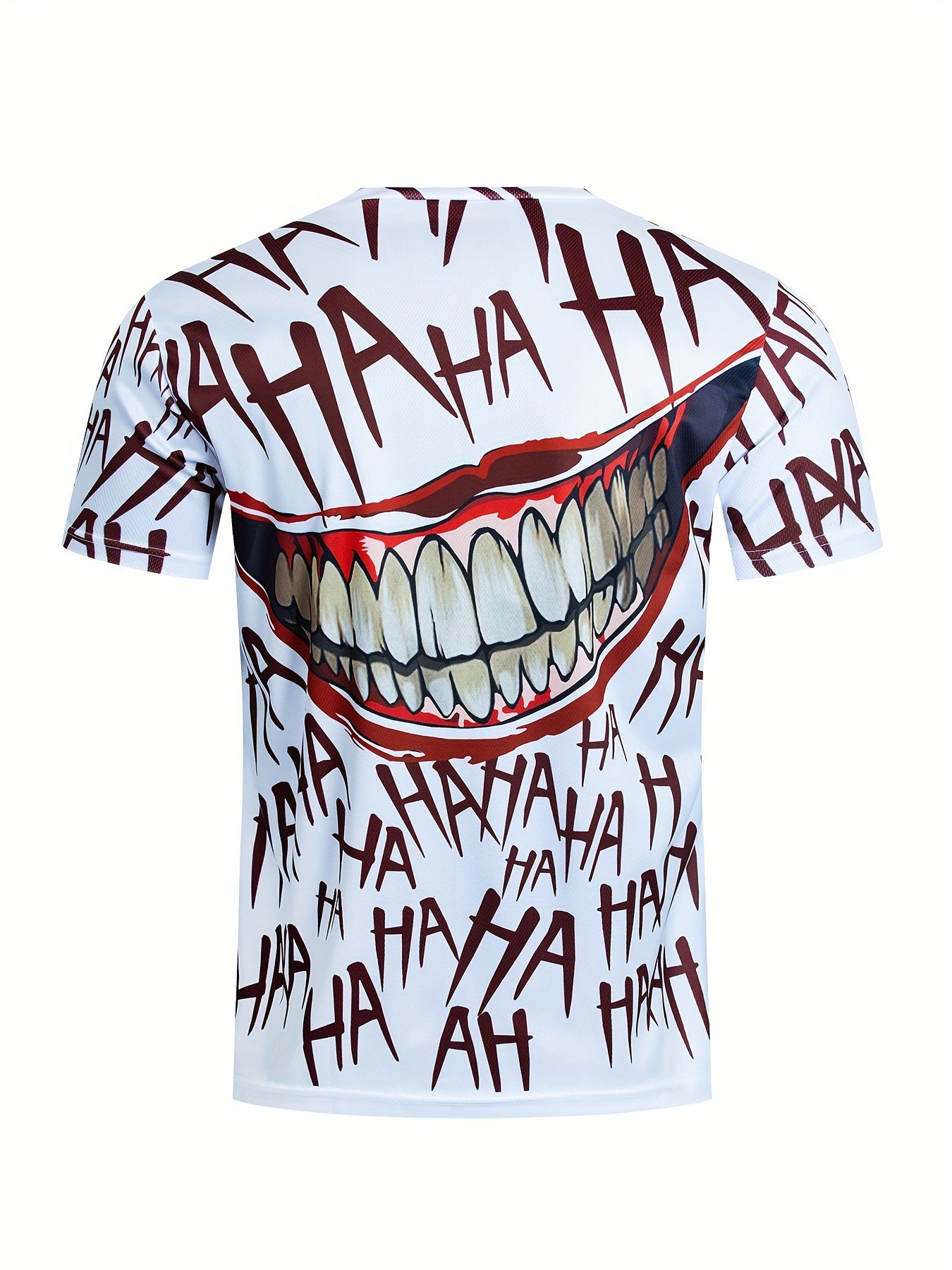 Men's Grimace Print T-shirt & Shorts Set for Sports