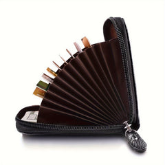 Men's PU Leather Card Case Coin Cards Holder Bag