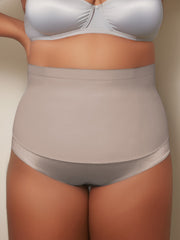 Solid Tummy Control High Waisted Shapewear Panty