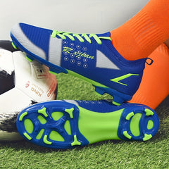 XJIAN Boy's Non Slip Football Cleat With Spikes - Outdoor Soccer Shoes
