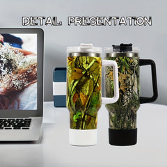 40oz Stainless Steel Insulated Water Bottle for Camping Hiking