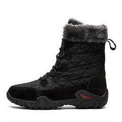 Men's Snow Boots Warm Cozy Non slip Waterproof Cotton Ankle Boots