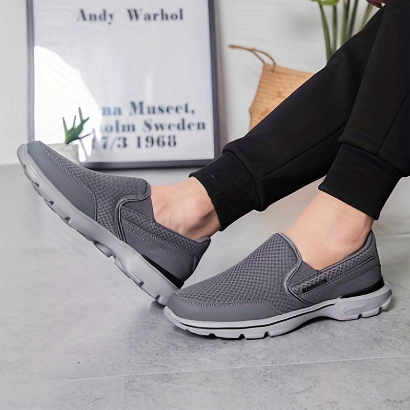 Men's Mesh Slip On Loafer Shoes Lightweight Comfortable