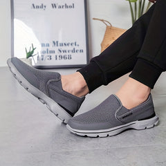 Men's Mesh Slip On Loafer Shoes Lightweight Comfortable