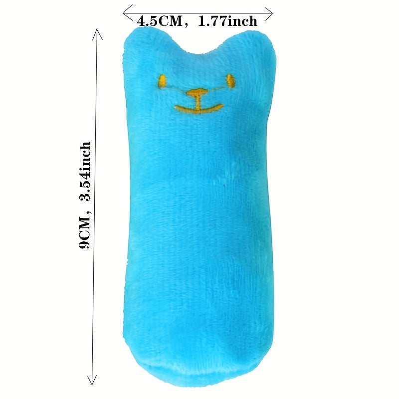 Cartoon Cat Teeth Grinding Bite Funny Plush Toy