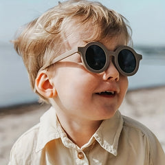 Round Frame Sunglasses UV Protection for Summer Party Outdoor Travel