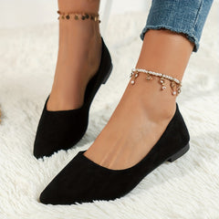 Women's Lightweight Pointed Toe Slip On Shoes