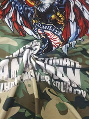 Patriotic US Veteran T Shirt 3D Print Tee for Men