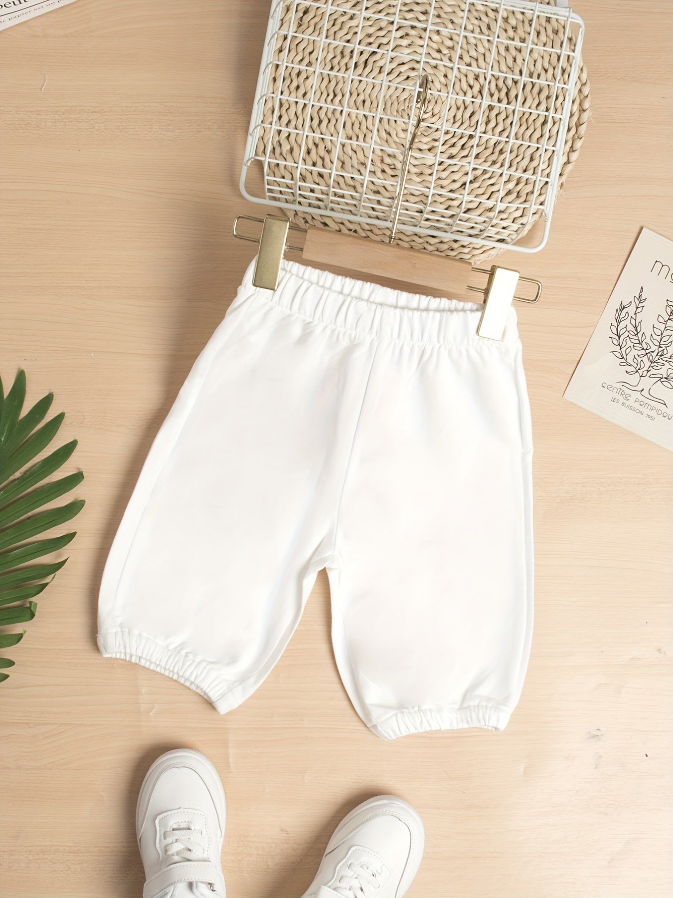 Boys Cropped Pants Soft Breathable Summer Kids Clothes
