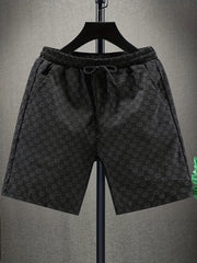 Men's Quick Dry Board Shorts with 2 Pockets Drawstring Swim Trunks