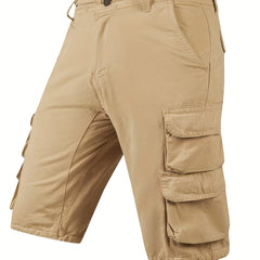 Men's Cargo Shorts Lightweight Drawstring Work Pants Outdoors