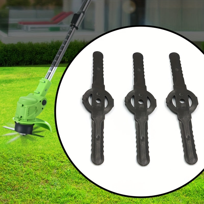 20pcs Lawn Mower Plastic Blade - Garden Lawn Trimming Accessories