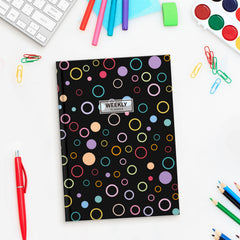 Undated Weekly Planner with Habit Tracker 5.8X8.5in