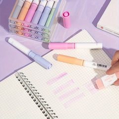 6pcs Macaron Glue Point Glue Pen for Craft Projects