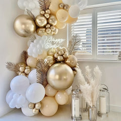 Champagne Balloon Garland Set for Party Decorations