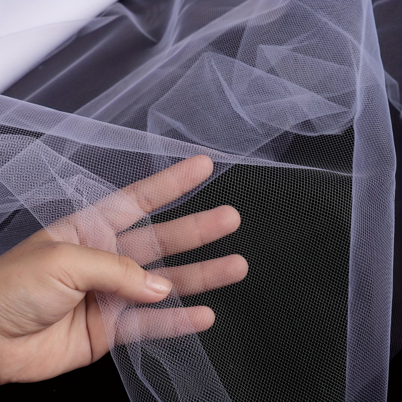 1pc 137 X 20yards Tulle Fabric Roll Bolt Tulle Ribbon For Tutu Skirt