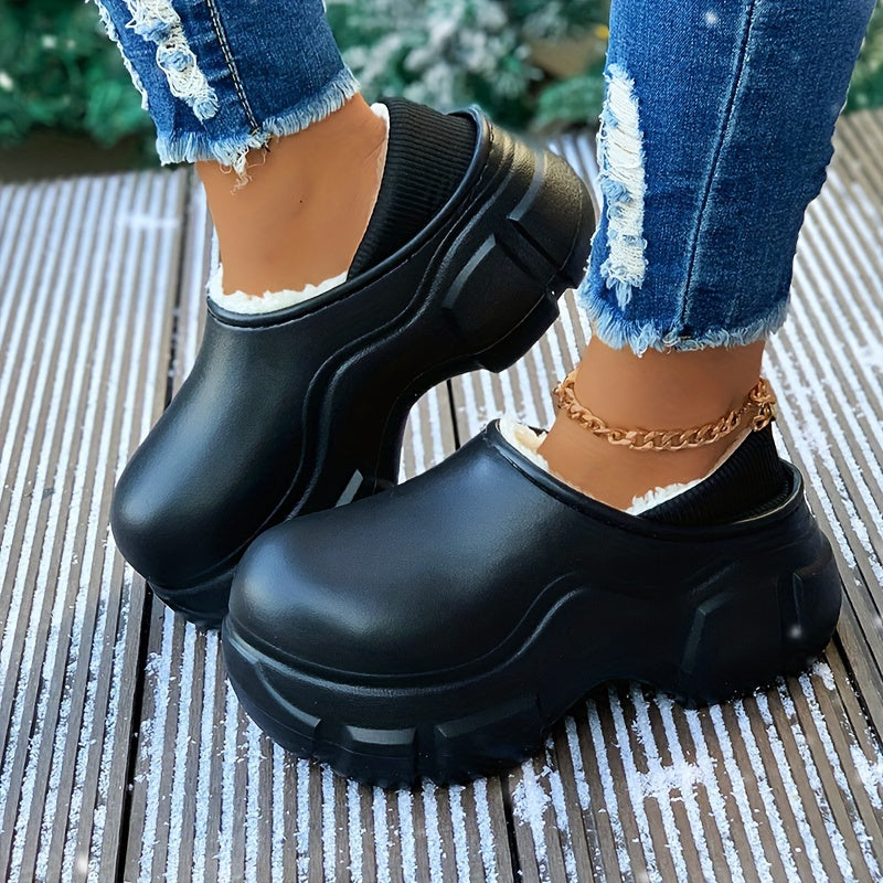 Women's Warm Non-slip Outdoor Slippers