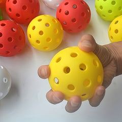 4pcs Pickleball 74mm With Holes Outdoor Practice Ball