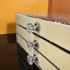 3-Drawer Acrylic Earring Jewelry Organizer