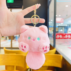 Tuantuan Cat Keychain Catching Machine Doll Plush Gift Cartoon Keychain