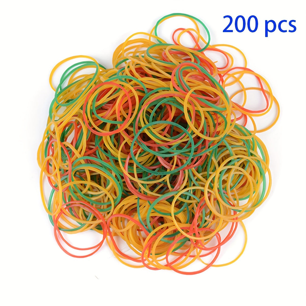 Multicolor Rubber Bands 100-500pcs Elastic Durable Stretchy Rubber Band