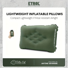 ETROL Ultra Light Inflatable Pillow for Comfortable Sleep Anywhere