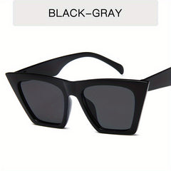 Square Cat Eye Sunglasses Gradient Anti Glare UV400