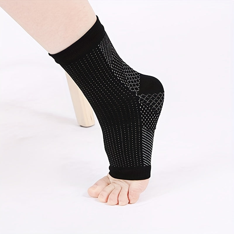 Toeless Short Socks Ankle Brace Foot Sleeve Women's Stocking