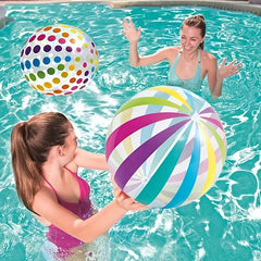 Rainbow Beach Ball Set for Summer Fun