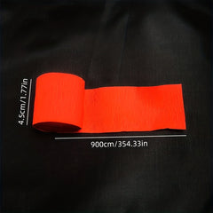6 Rolls Crepe Paper Streamers Party Decoration 900cm