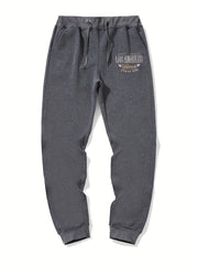 LA California Casual Graphic Joggers Men's Sweatpants