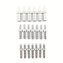 12pcs Aluminum Nock Pin for Carbon Arrow Shaft DIY Archery