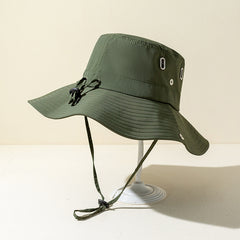 Casual Women Sun Visor Boonie Hat Outdoor Fisherman Cap