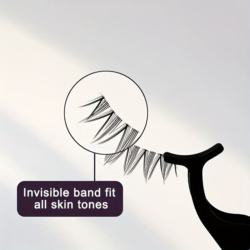 Wispy Manga False Eyelashes Natural Look Short Style TS13