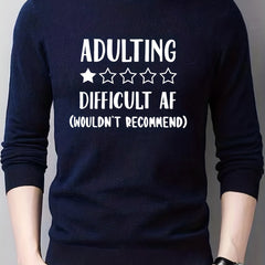 Men's Casual Warm Knitted Sweater for Fall Winter