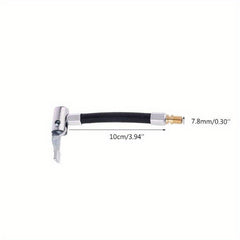 1pc Tire Air Inflator Hose Inflatable Tube Connection