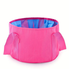 Portable Foldable Foot Washing Basin for Camping Hiking Travelling Fishing