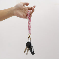 Yiflin Boho Keychain Wrist Lanyard For Keys