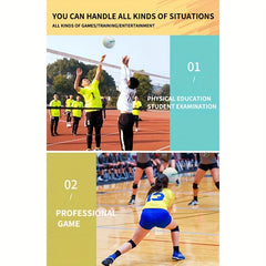 Standard Size 5 Volleyball for Youth and Adults - Indoor/Outdoor Training